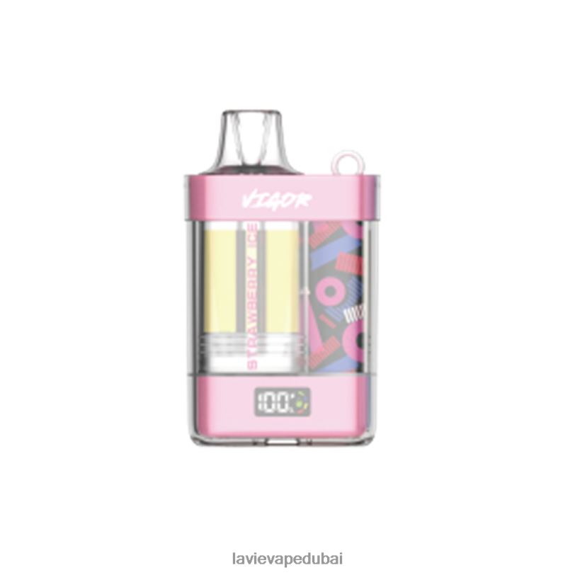 RDT6L1 Lavie Vape Dubai - جليد الفراولة LAVIE VIGOR 15000 نفث